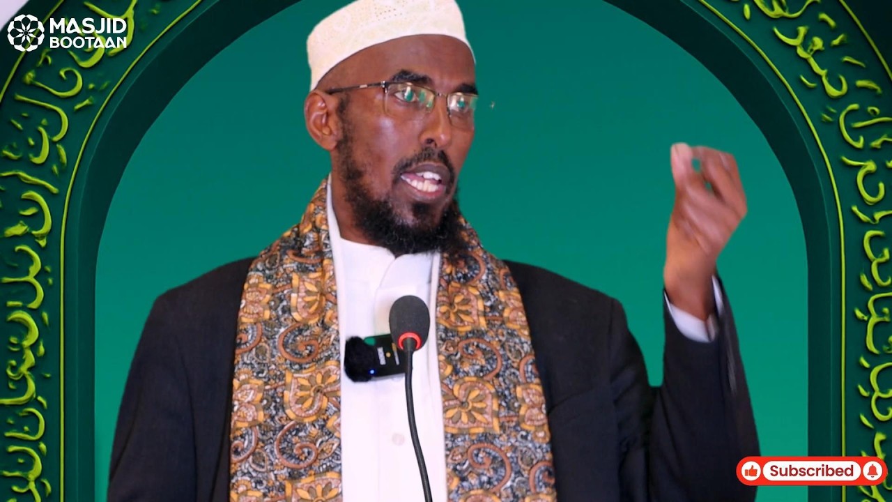 Qodobada Aynu Ka Faa’iidaysan Karno Bisha Ramadaan – Khudbada Jimcaha // Sheekh Maxamed Caydiid