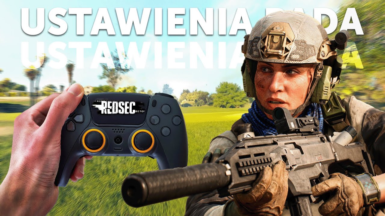 W KOŃCU! NOWE NAJLEPSZE USTAWIENIA PADA w REDSEC BATTLEFIELD...