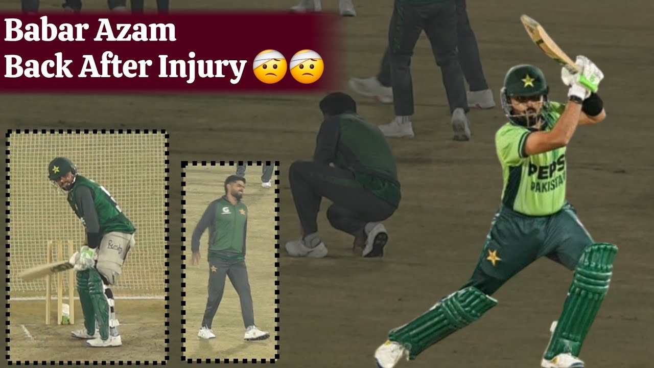 Babar Azam in Action | Facing Pace & Spin from Pakistan’s Top Bowlers | WAHJOC Sports