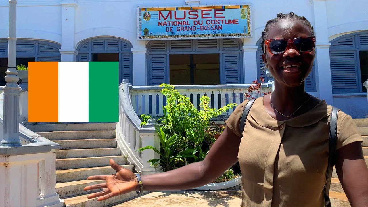 Grand-Bassam COTE D'IVOIRE || The National Museum of Costume || FIND The HISTORY of IVORY COAST🇨🇮