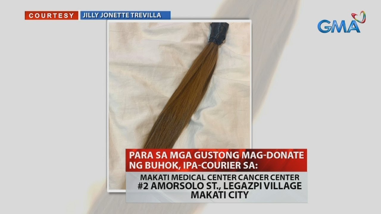 Makati Medical Center, nananawagan ng hair donation para sa cancer patients | 24 Oras
