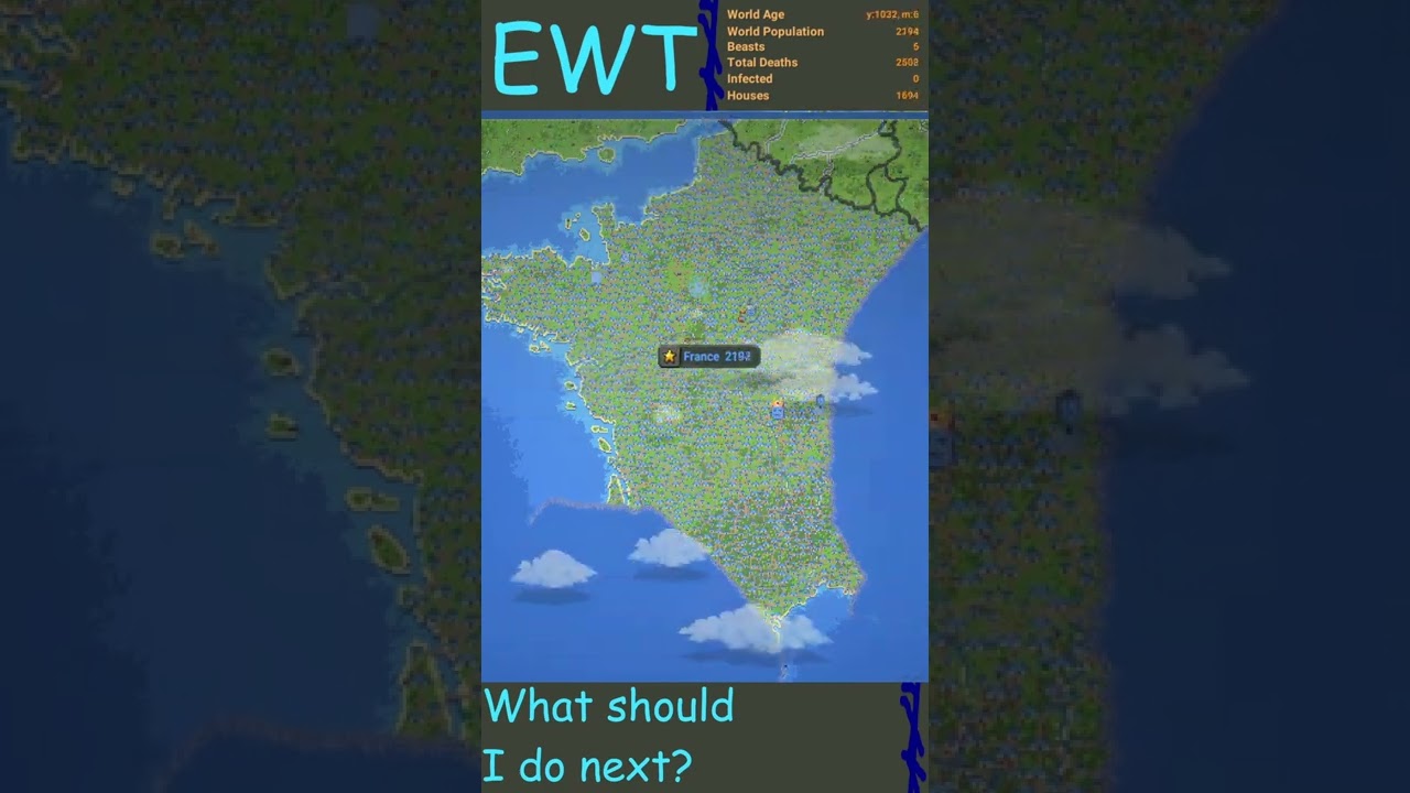 Can France survive the corruption on WORLDBOX - Timelapse #shorts