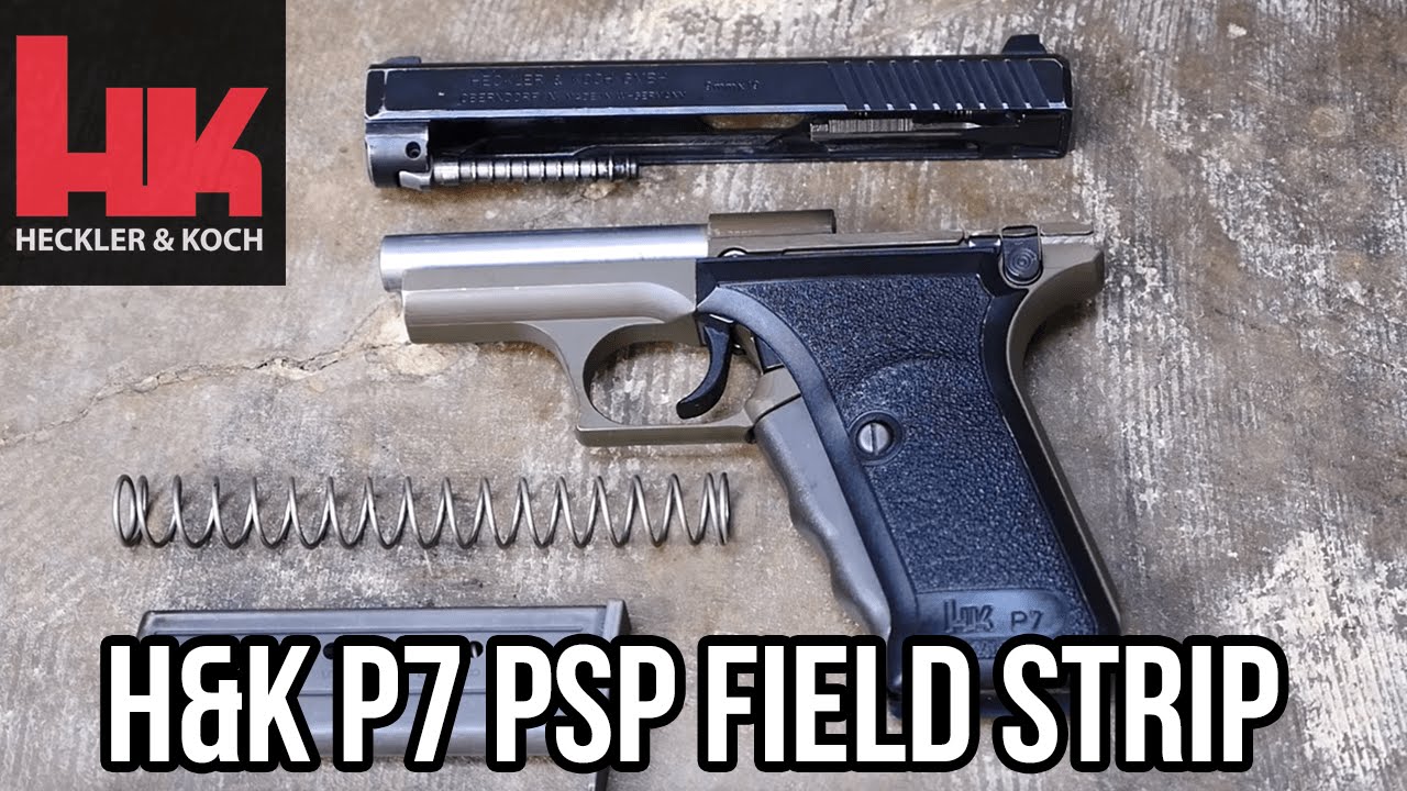H&K P7 Field Strip