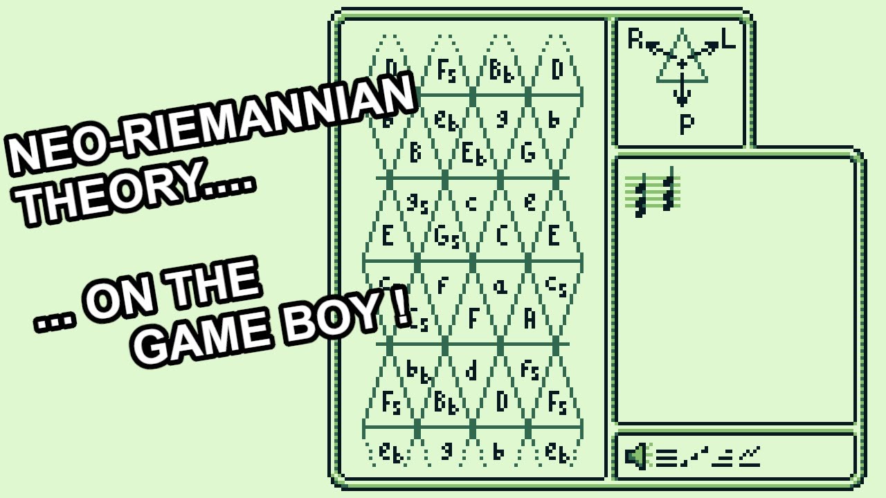 Neo-Riemannian theory on the Game Boy !
