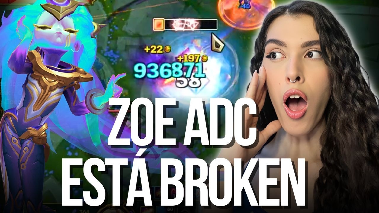 FOI TANTO DANO QUE BUGUEI O JOGO !!! - Mono Zoe League of Legends