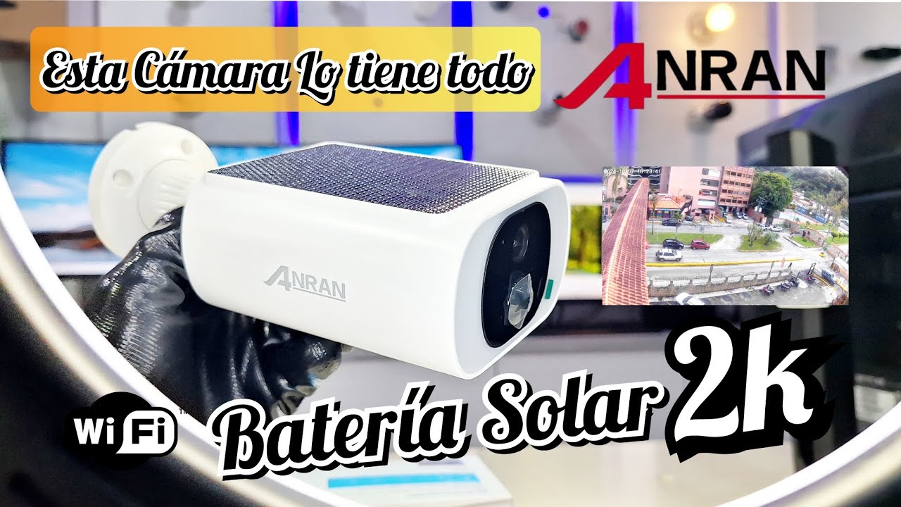 Anran C3 Solar 2K Review Definitiva 😱 Camara SOLAR SIN CABLES