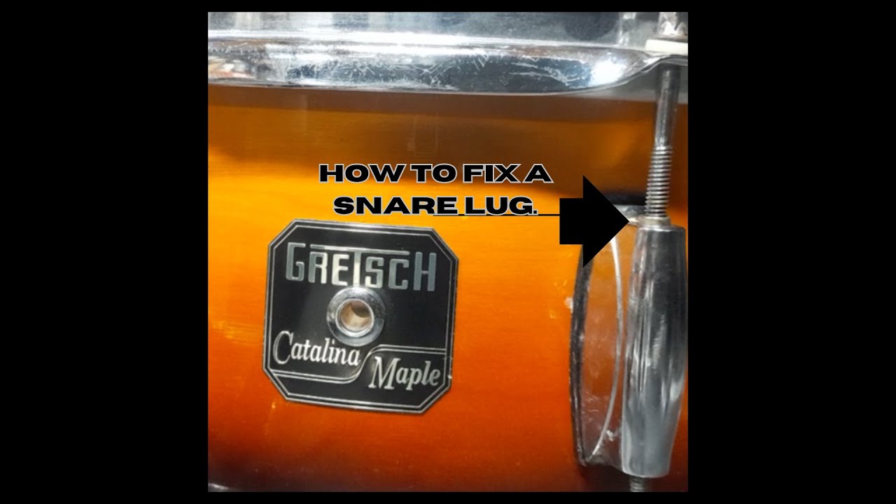 How to fix a Broken Snare lug