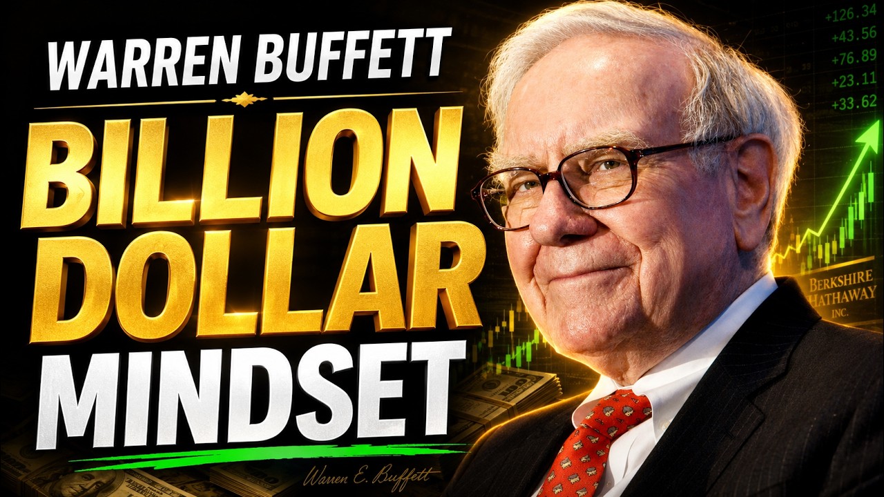 WARREN BUFFET: The Mindset for Building a Billion Dollar Fortune