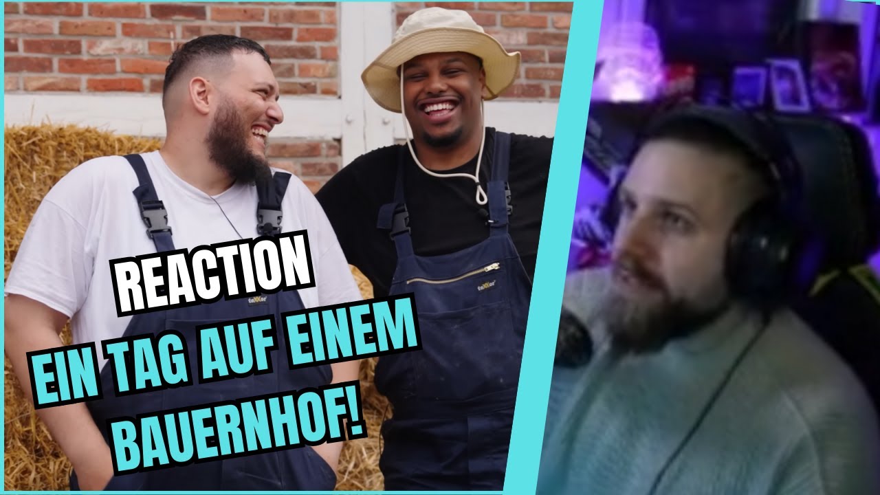 ABU & ABDI als BAUERN?! 😂 Absolute Katastrophe auf dem Hof (Reaction)