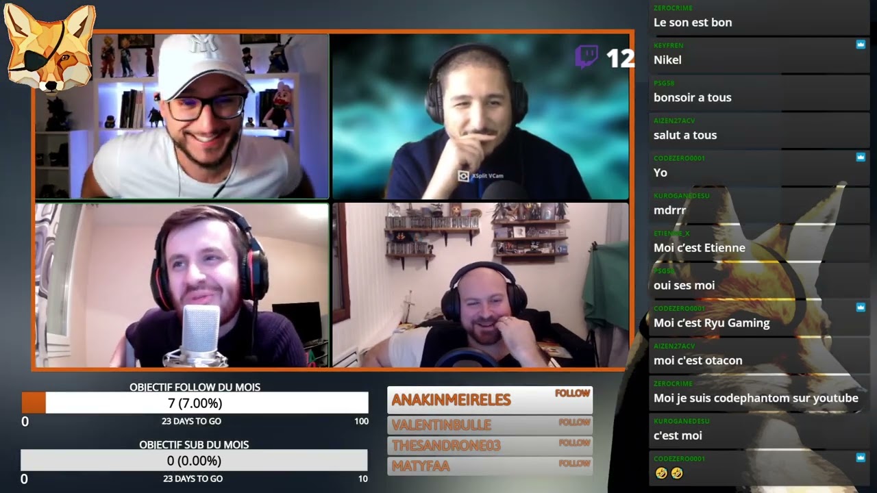 La 1ère TWITCH | BlaBla Chill & Présentation (Redif')