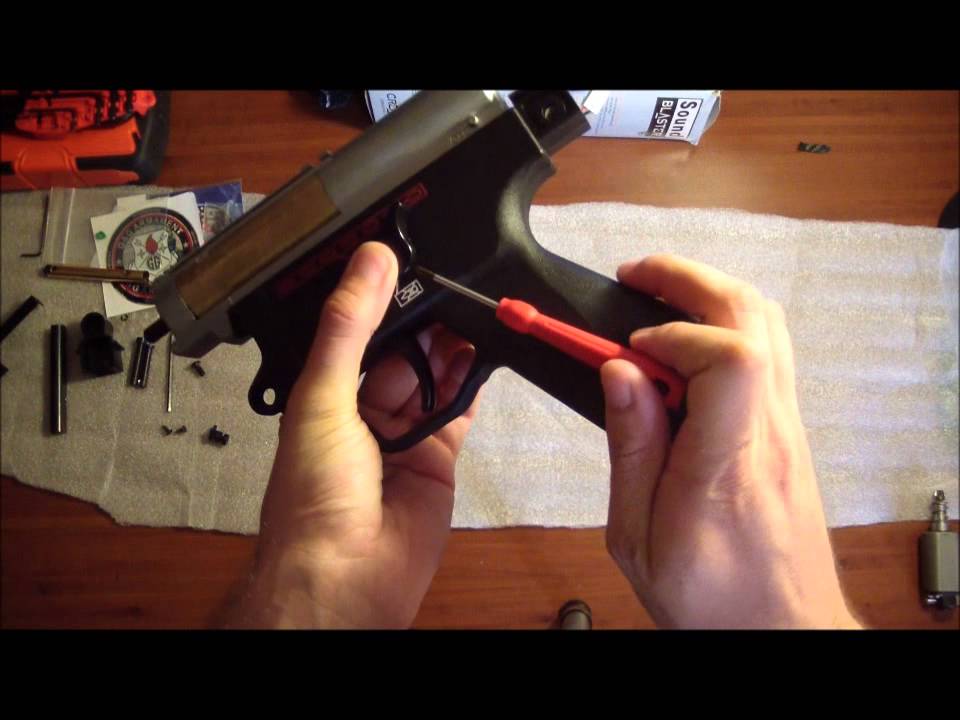 G&G Mp5 Plastic Blowback - Disassembly