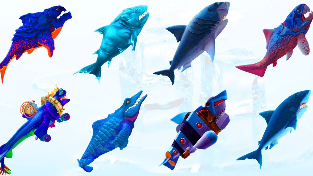 All Sharks in Hungry Shark Evolution!