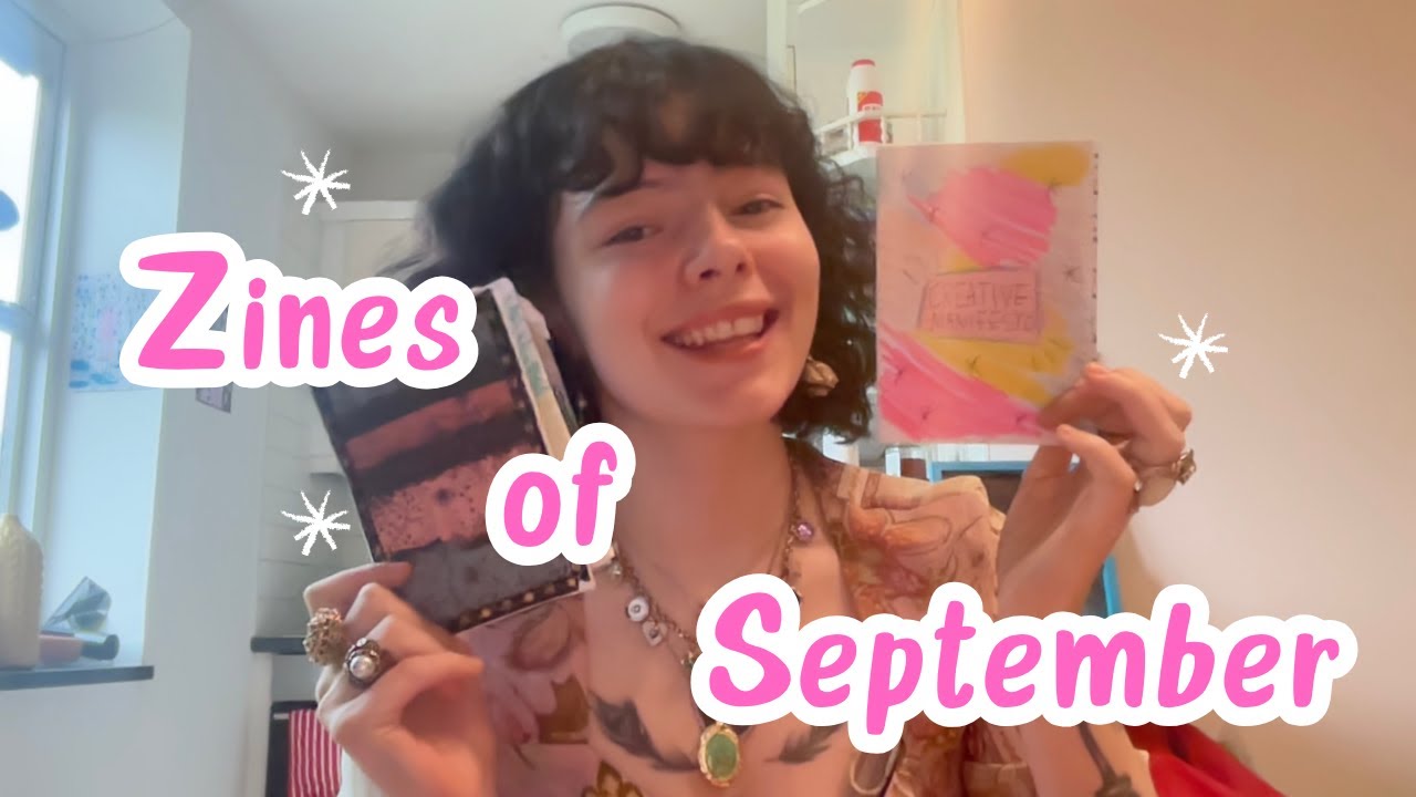Zinespiration '25 | Zines I made in September 🎨🗞️ #zines