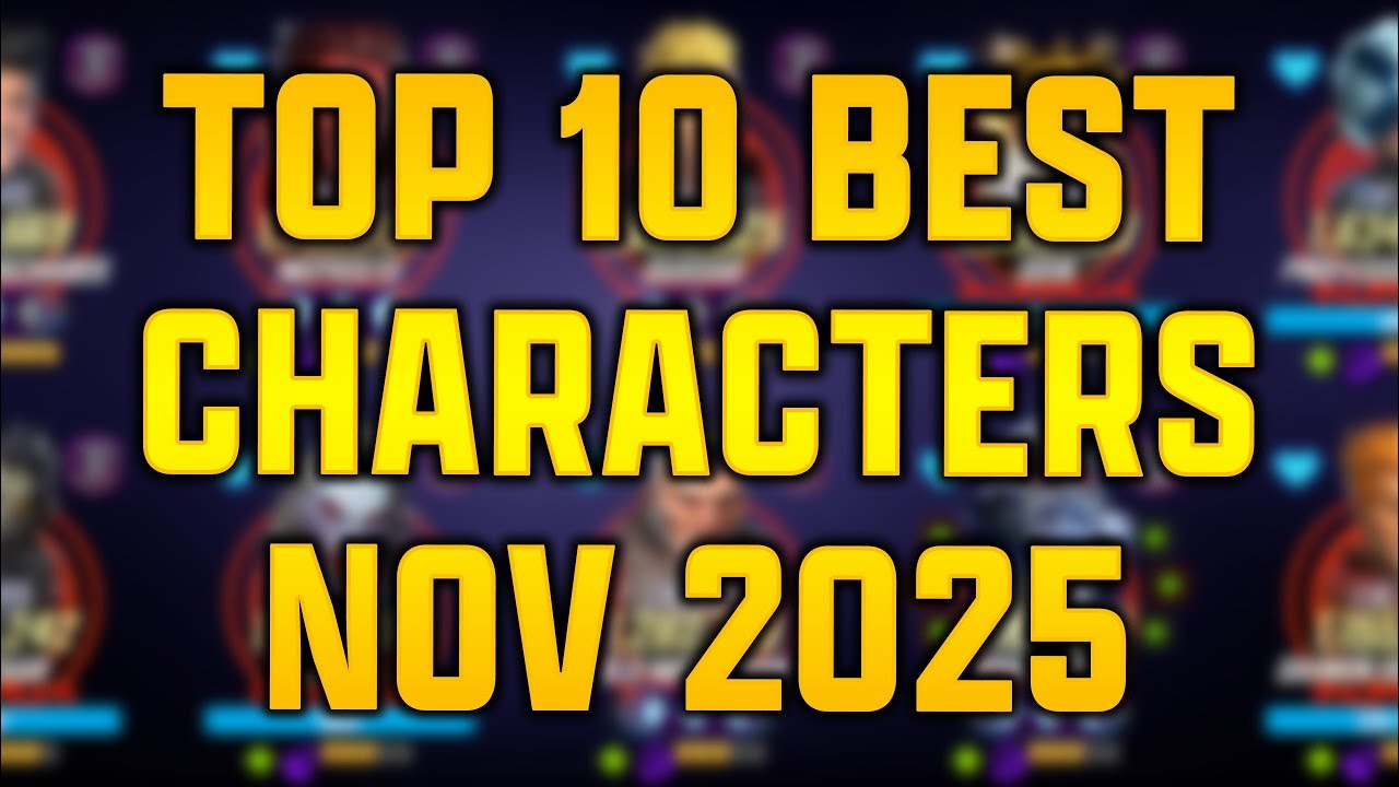 TOP 10 BEST CHARACTERS - NOVEMBER 2025 - MARVEL Strike Force - MSF