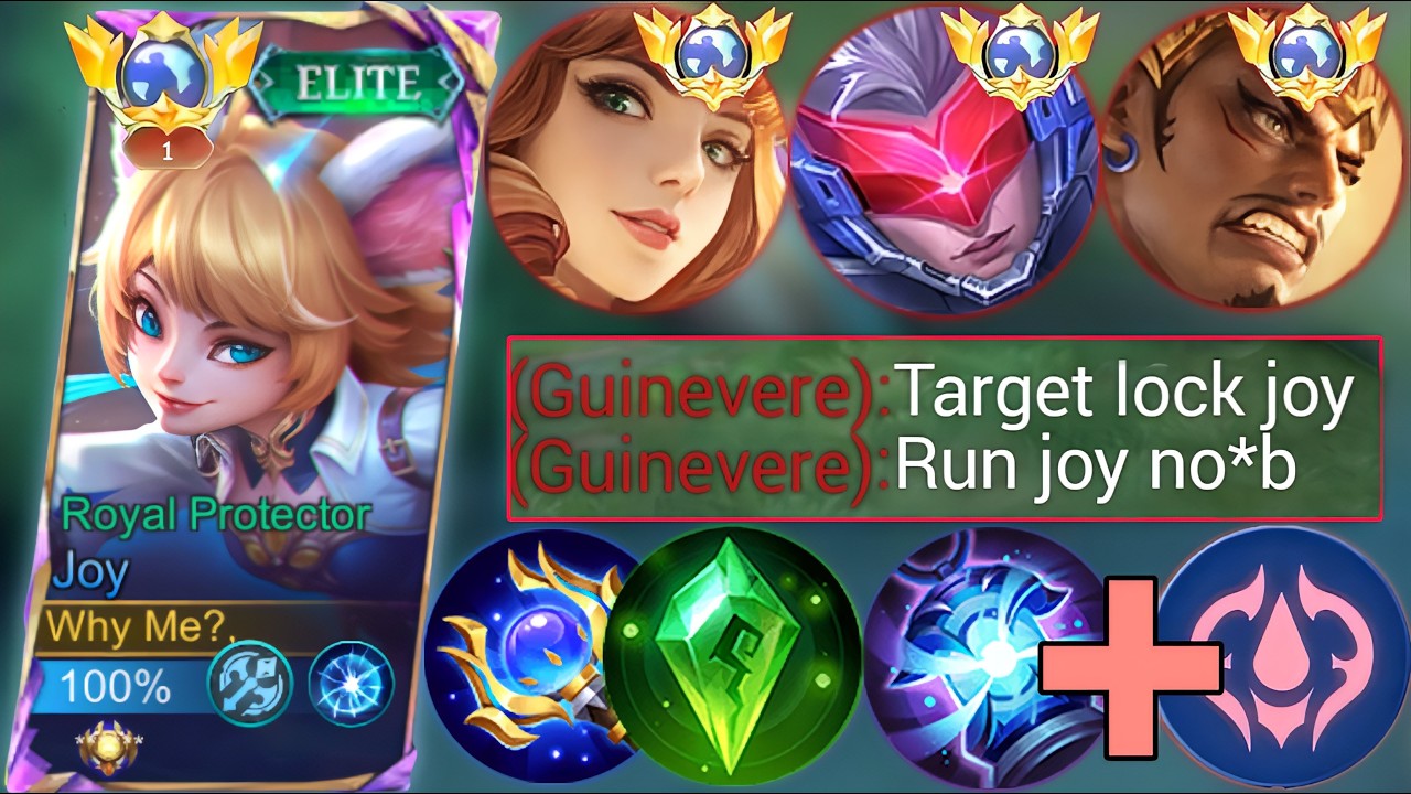 THIS IS THE REASON WHY JOY IN EXP LANE IS MORE OP THAN JOY JUNGLER! ANTI CROWD CONTROL!! | MLBB