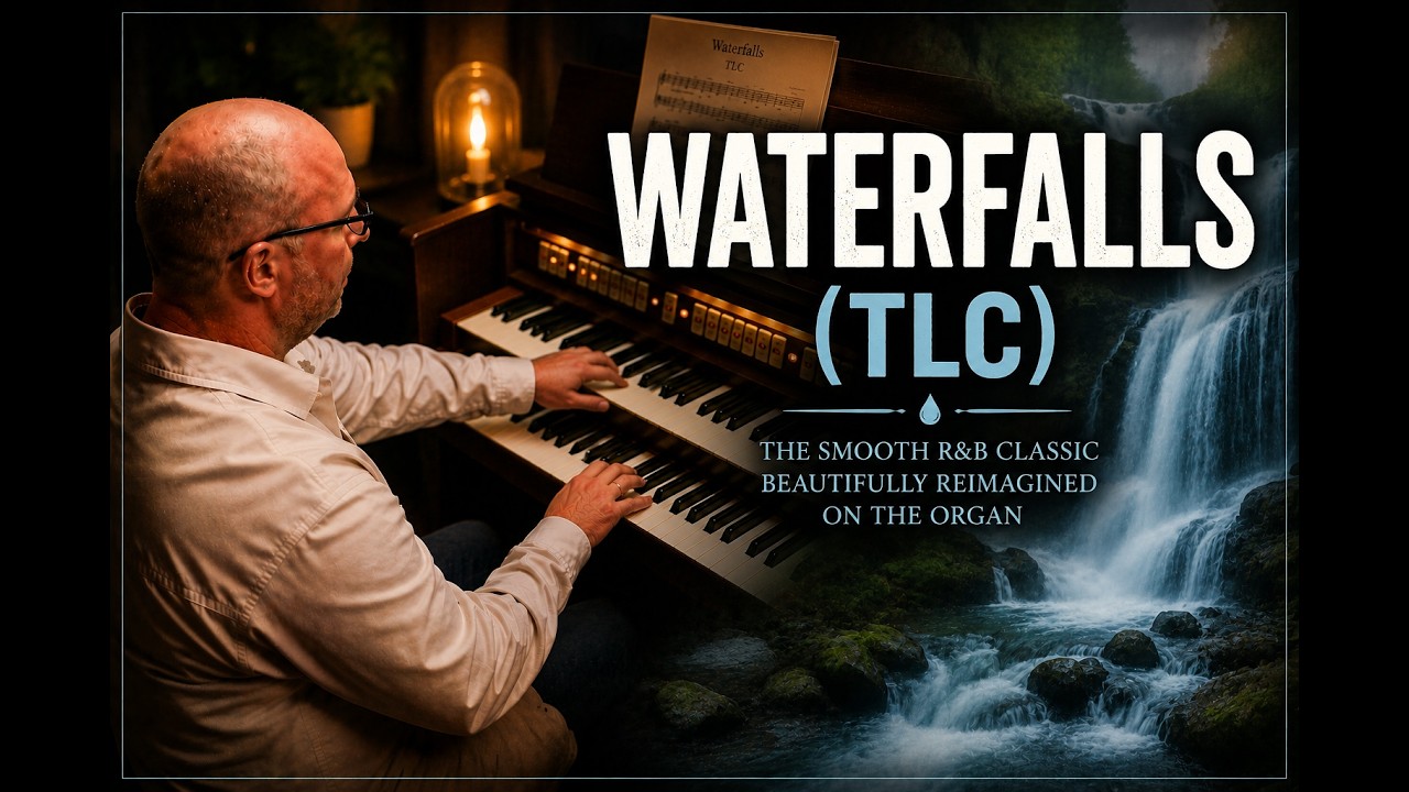 PIPE ORGAN COVER: WATERFALLS (TLC) by Martijn Koetsier