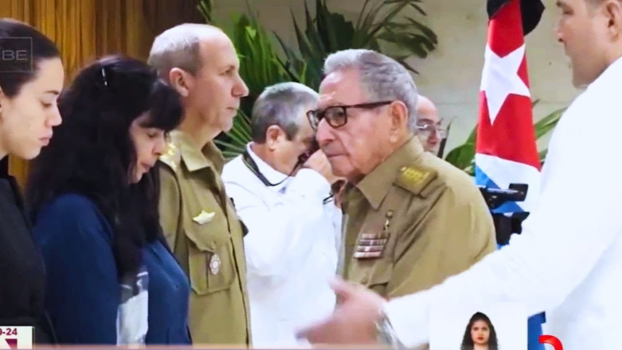 Flaco y Demacrado: reaparece en público el dictador cubanos Raúl Castro