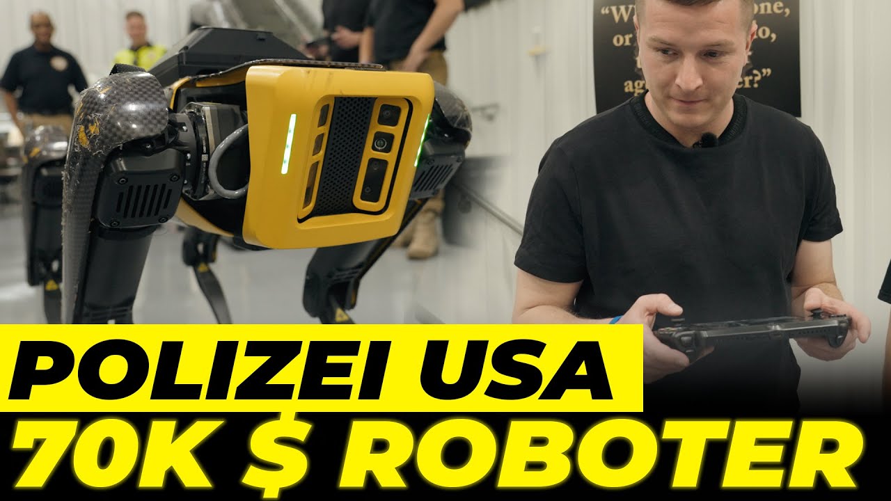 Die Cops nutzen Roboter! | VLOG Tag 4