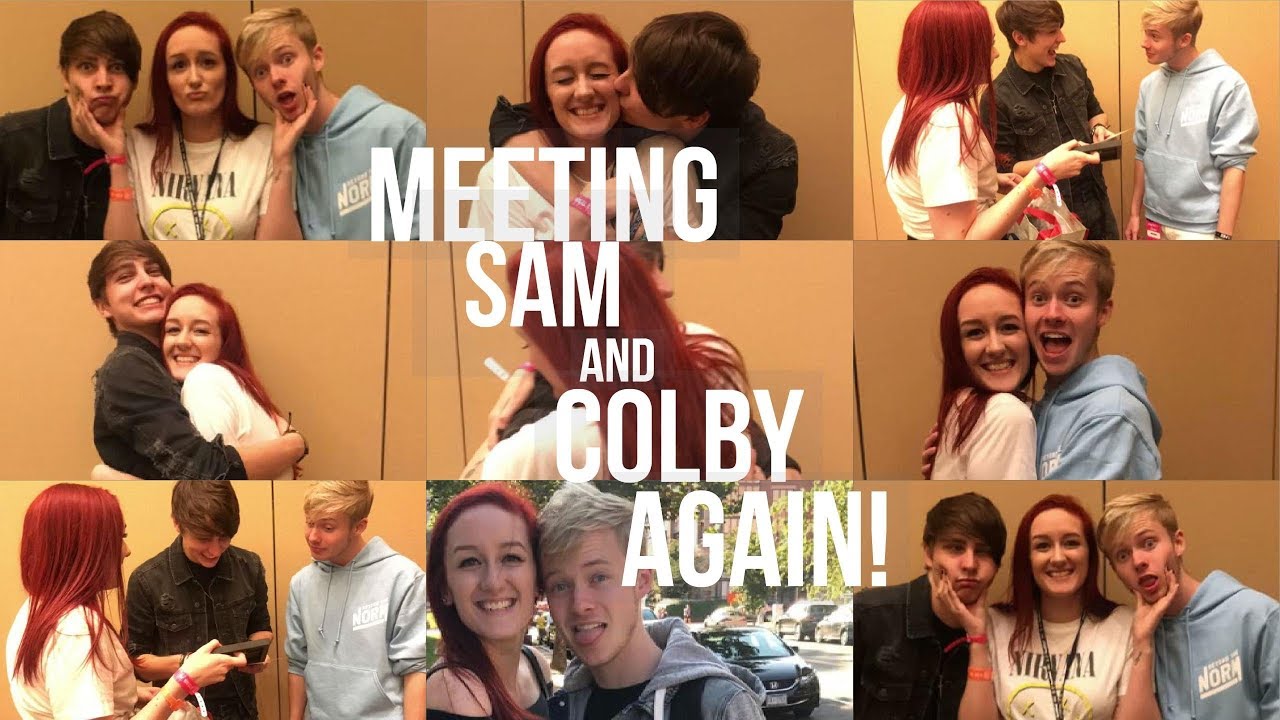 I FOUGHT A SECURITY GUARD?! (Meeting Sam and Colby)