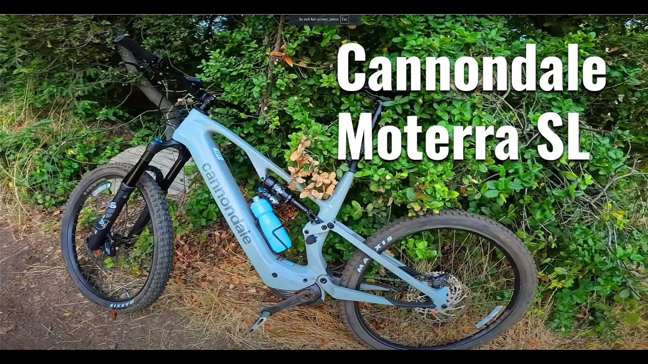 Cannondale Moterra SL E-MTB review - uphill and downhill first impressions