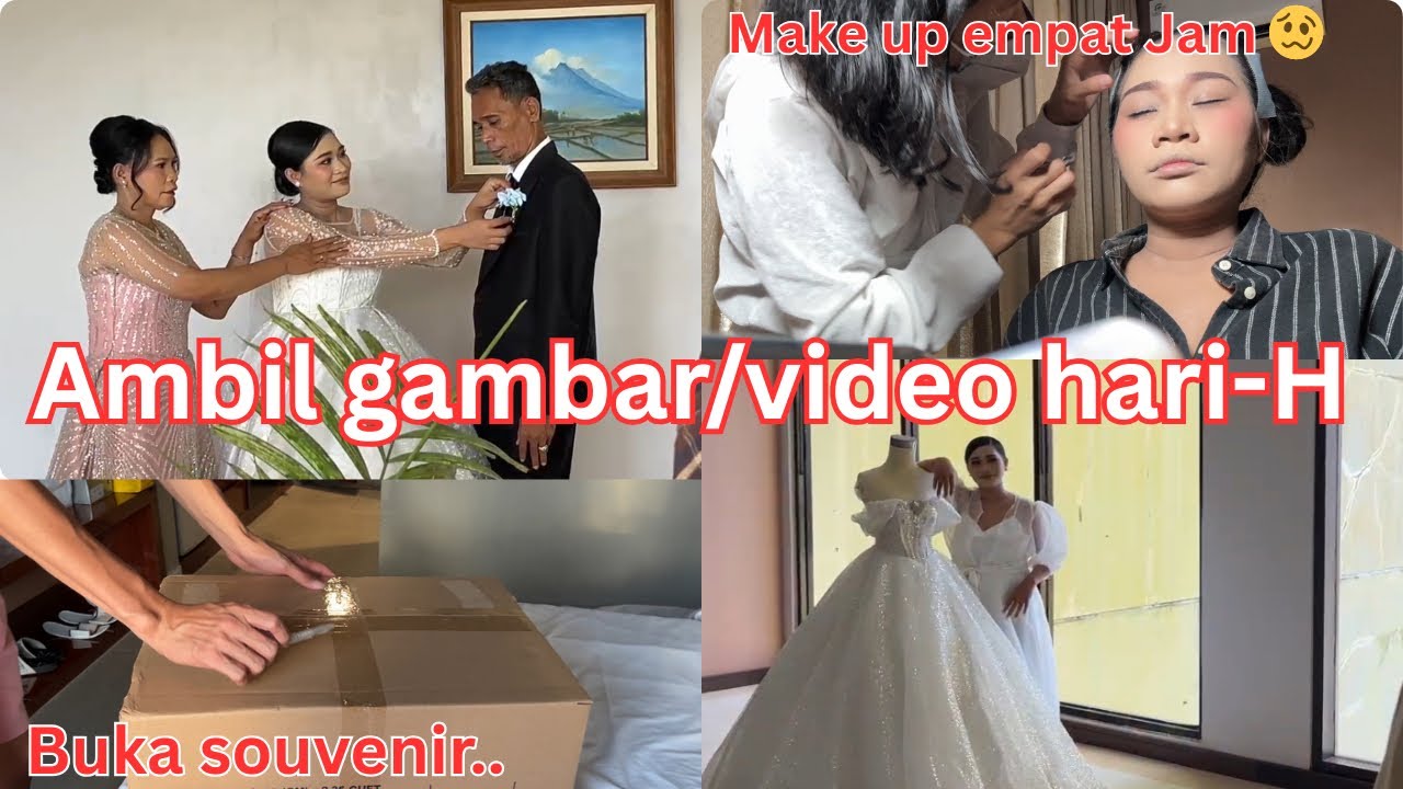KE HOTEL BUAT PERSIAPAN - HARI YANG BAHAGIA 🤍#dailyvlog #wedding #minivlog