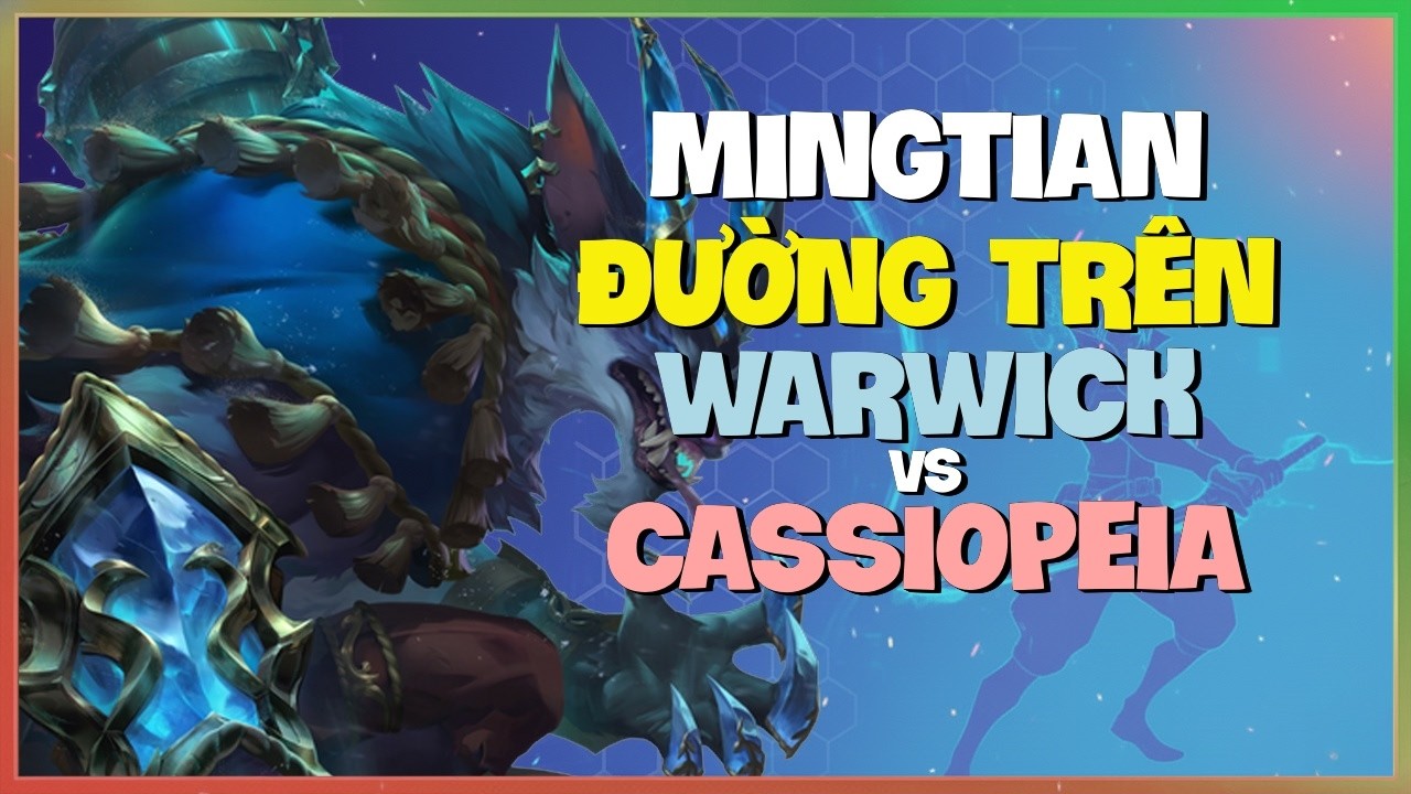 Rank 1 Warwick : Gã Này Đang NGHIỀN NÁT Cassiopeia Ở Rank Thách Đấu - Vietsub