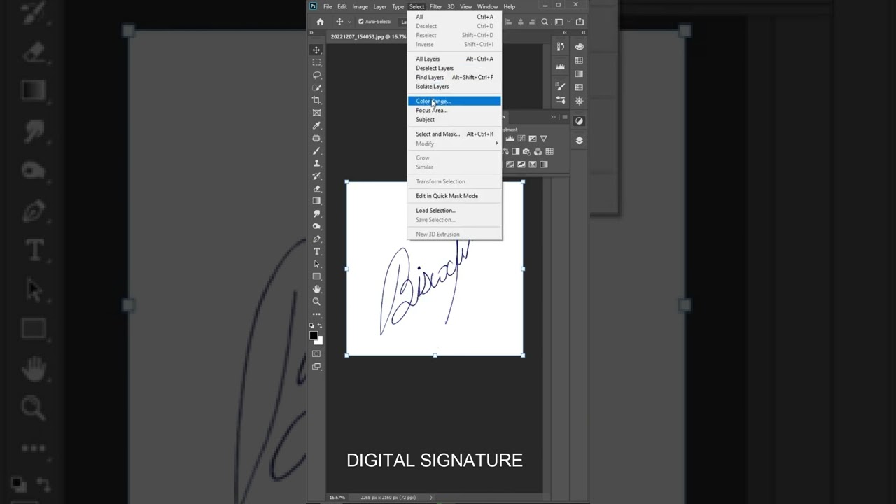 Mobile Photo To Digital Sign Easyest Tips#shorts#photoshoptutorial