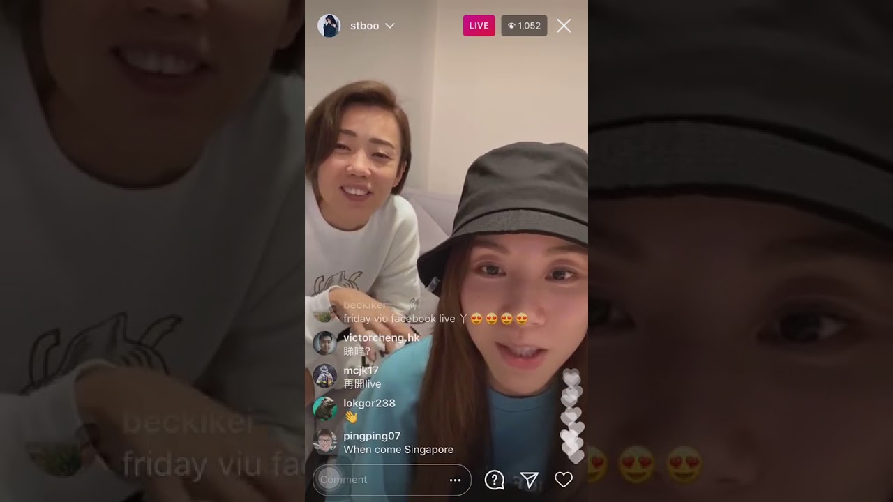 男排女將首播Stephy鄧麗欣開ig live 王子邱勝翊+ Mirror成員均有留言