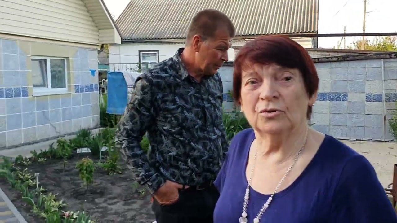 Заехали к Алле Ковальчук  в гости