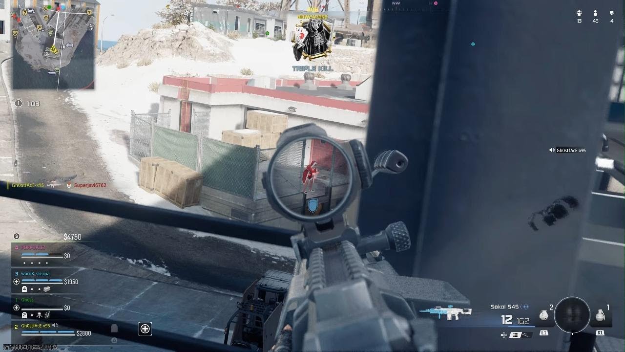 Call of Duty stolen loadout gun