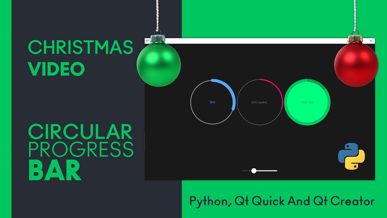 УЧЕБНОЕ ПОСОБИЕ — Python и Qt Quick — Современный круговой индикатор выполнения (работает с C++)