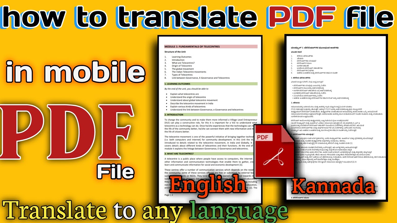 Translate any PDF book to any language|how to translate book,dox,ppt|2022|