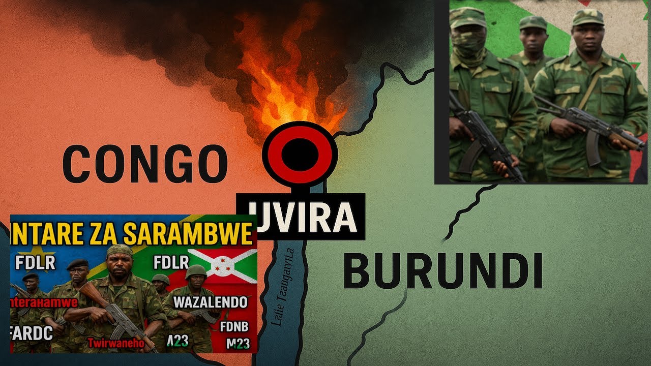 🇧🇮Ese Intambara ya Uvira, yoshobora kwambuka i Burundi? | Analyse y'aba Kongo