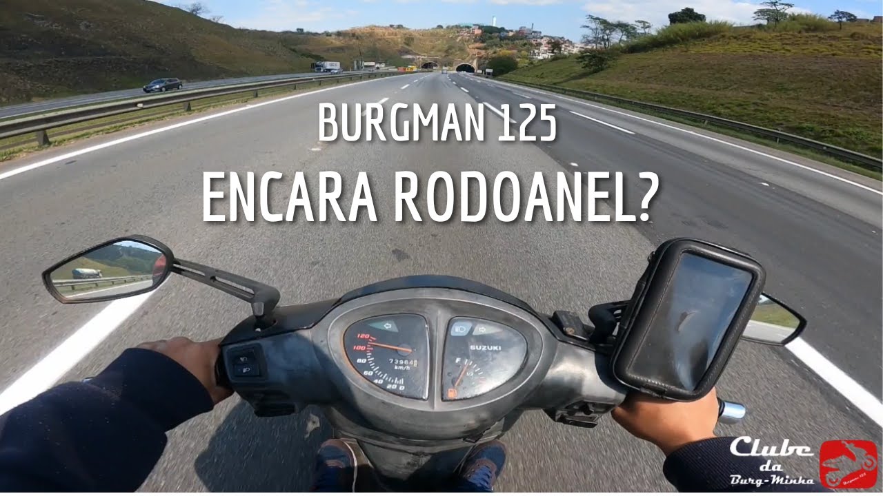Burgman 125 encara Rodovia/Rodoanel?