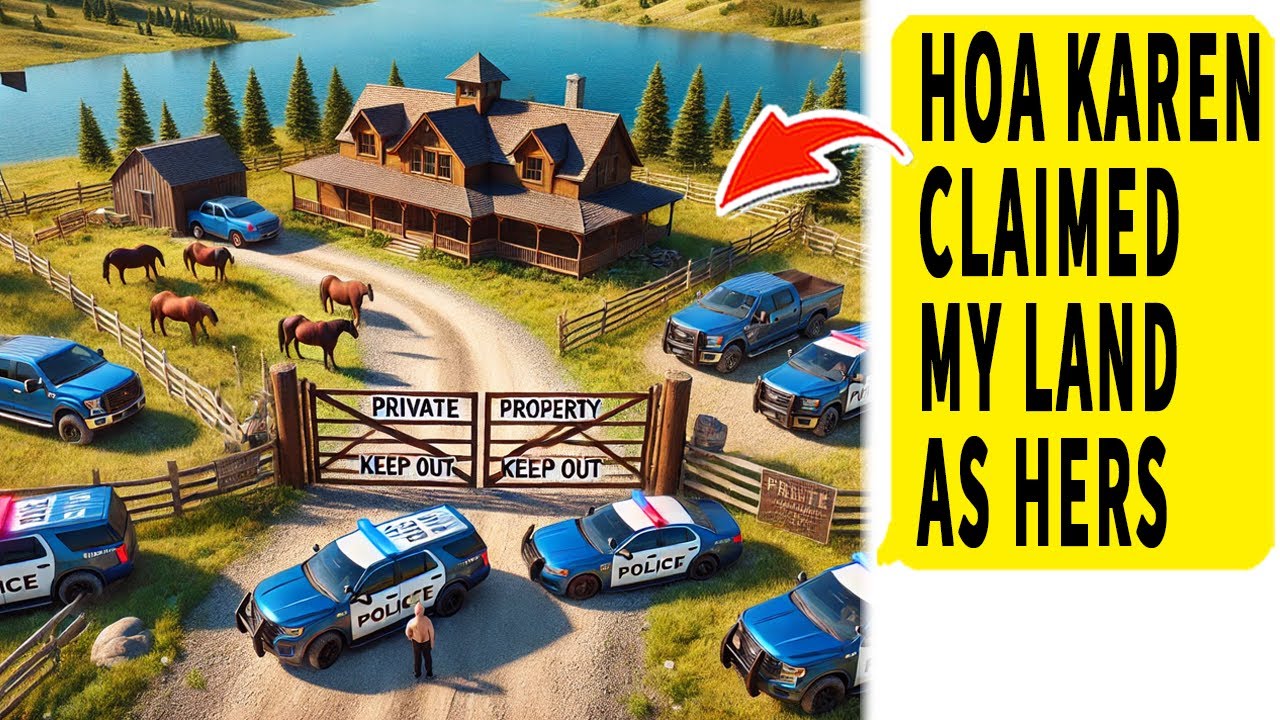 HOA Karen Lost It When I Returned to My Cabin After Years.. Posted “No Trespassing” Signs Everywhere