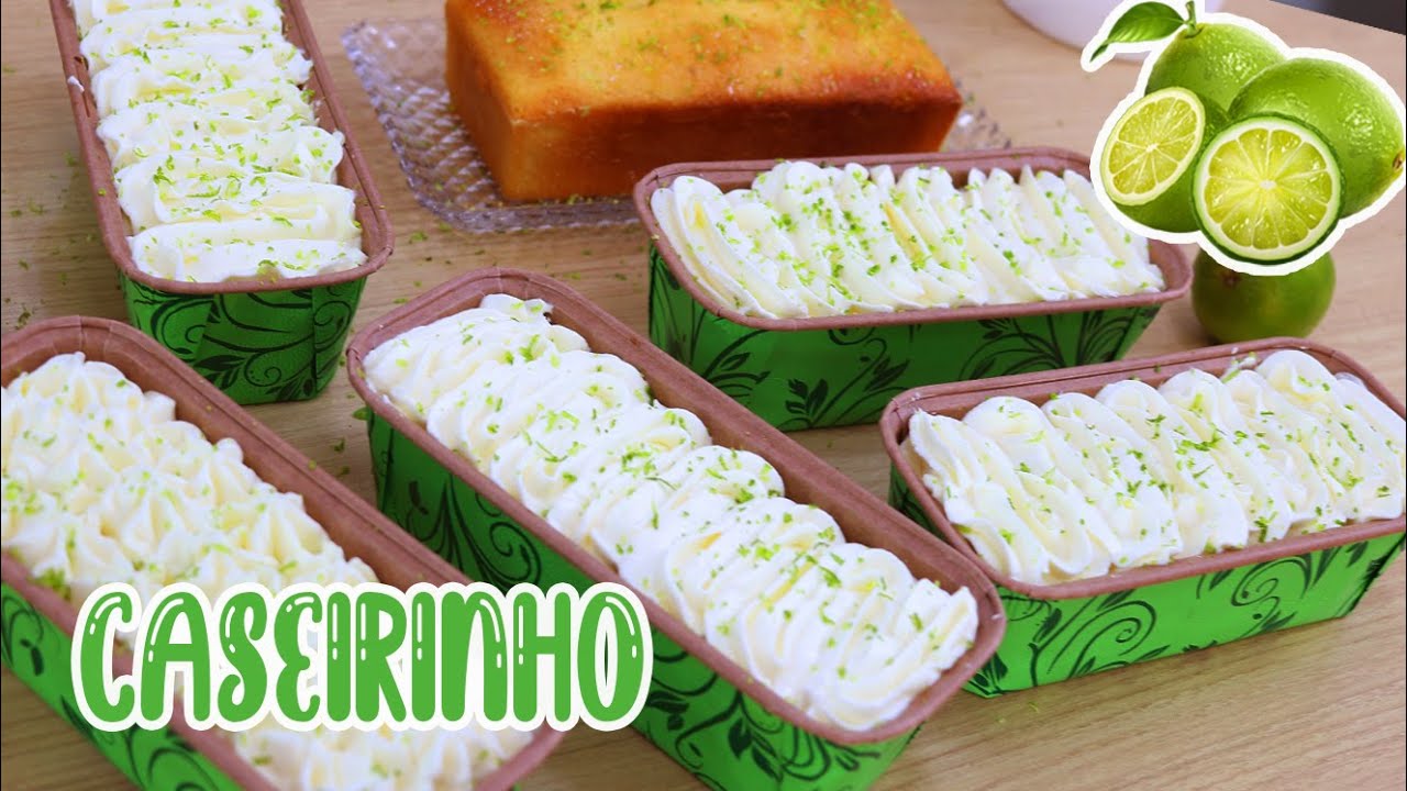 CASEIRINHO DE LIMÃO - DELICIOSO - IRRESISTÍVEL - VAI SER UM SUCESSO DE VENDAS! – Dika da Naka