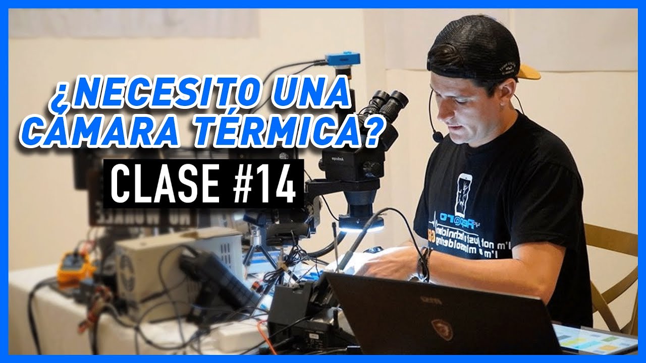 CAMARA TERMICA es Necesaria para reparar?  - Clase 14 - Curso l de reparación de placas iPhone