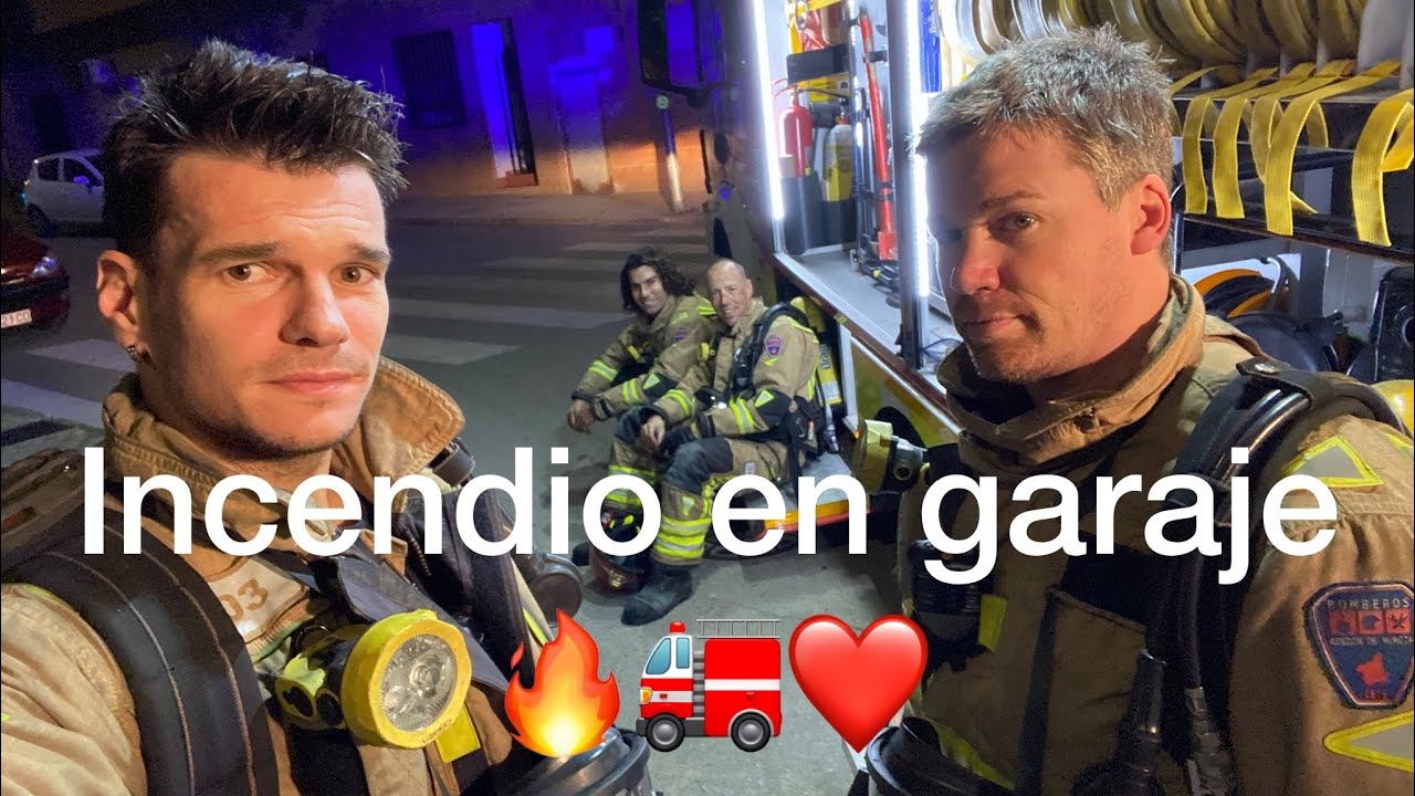 Incendio en garaje. 25/12/22 🔥🚒❤️