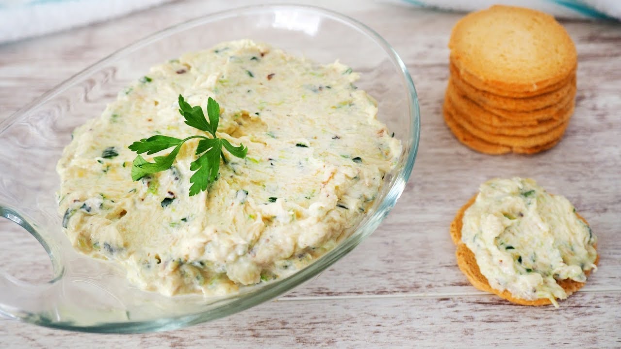 PATÉ DE CALABACÍN, Ideal para dipear en fiestas y reuniones o cumpleaños