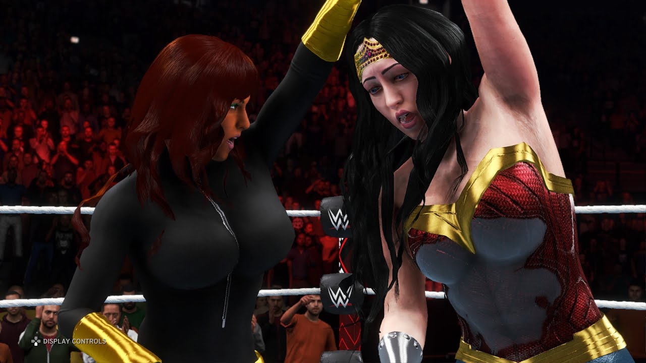 Black Widow vs. Wonder Woman (WWE 2K20) - Girl Fights 😍