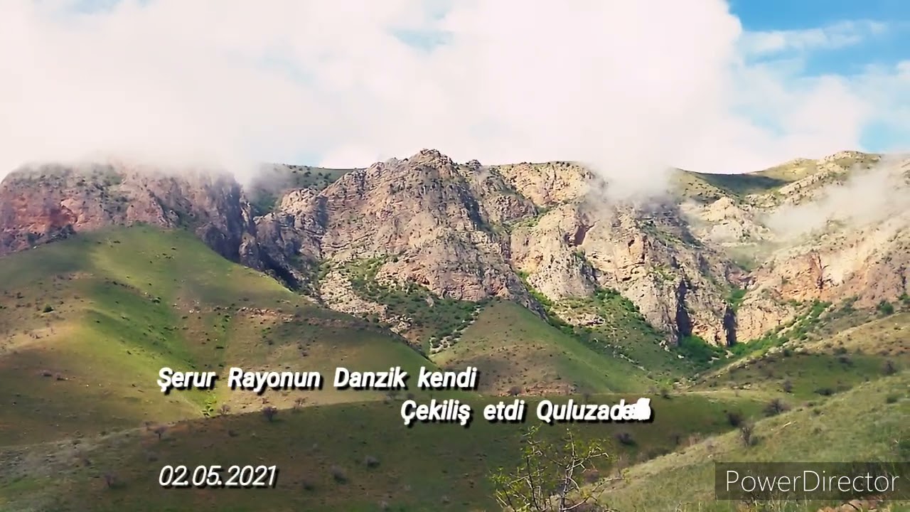 Şerur rayonun Danzik kendinden görüntüler  çekiliş etdi Quluzade Abbas