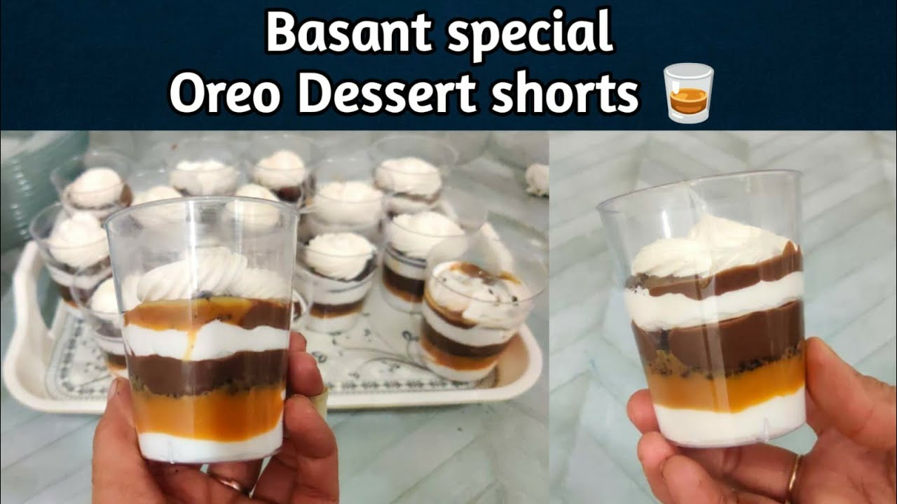 Oreo dessert shots bansant special @NadiyaTanvir 