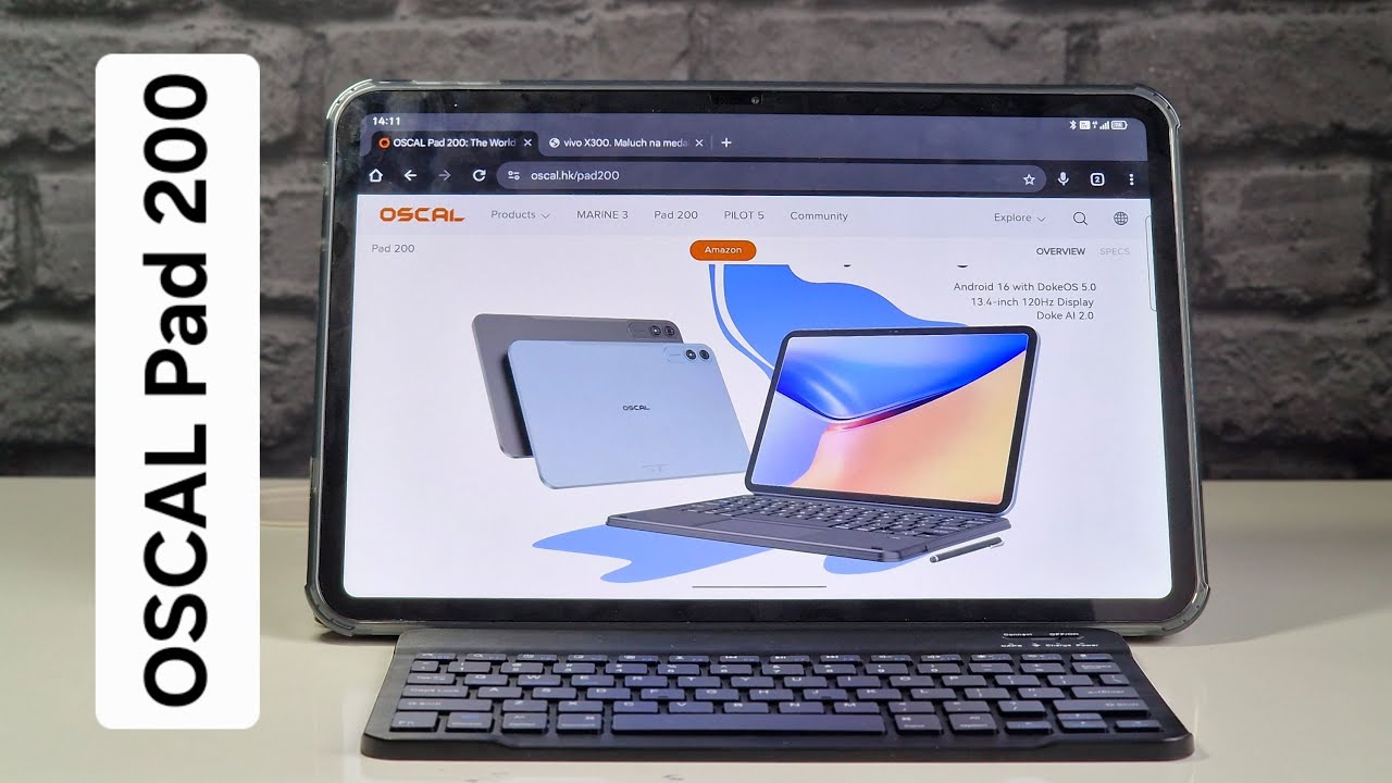 OSCAL Pad 200. SIM, nagrywanie rozmów, tryb PC, klawiatura... 👍💪😲