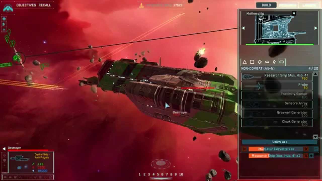 Homeworld Remastered Skirmish 05 - Exiles vs. Imperials (Hard)