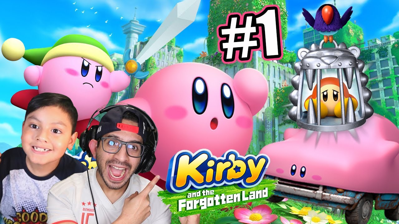 Empieza la Aventura en Kirby y la Tierra Olvidada | Kirby Capitulo 1 en Español | Juegos Karim