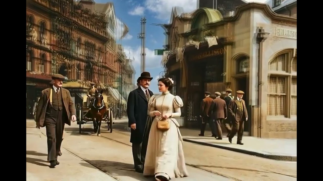 Scenes from Barnsley over 100 years ago.