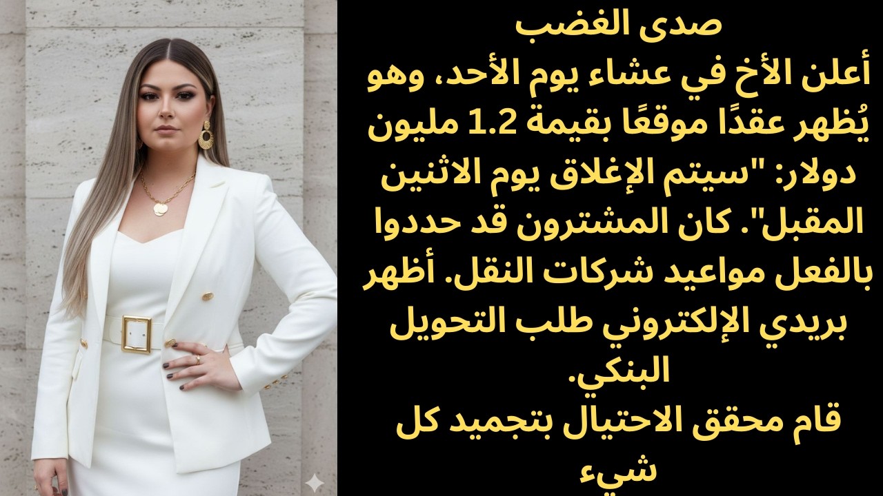 أخي باع قصري لتمويل عملية احتيال تتعلق بتسوية التركة - وقد تلقى محقق الاحتيال بلاغي