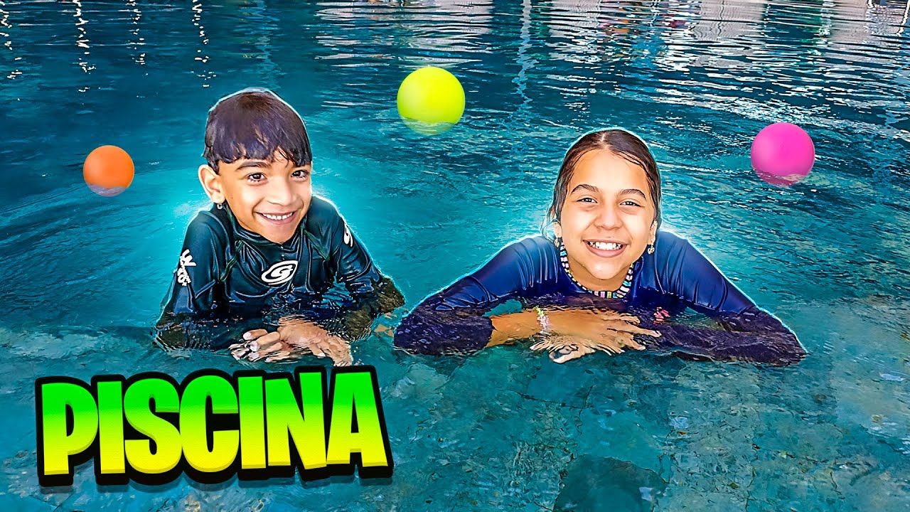 SARAH DE ARAÚJO E LUCAS ROCHA NA PISCINA GIGANTE NO RIO DE JANEIRO @sarahdearaujo10