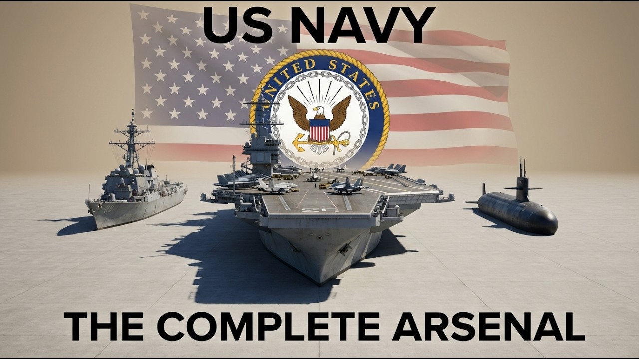 Is the US Navy Unstoppable? | The Complete Air, Land, and Sea Arsenal