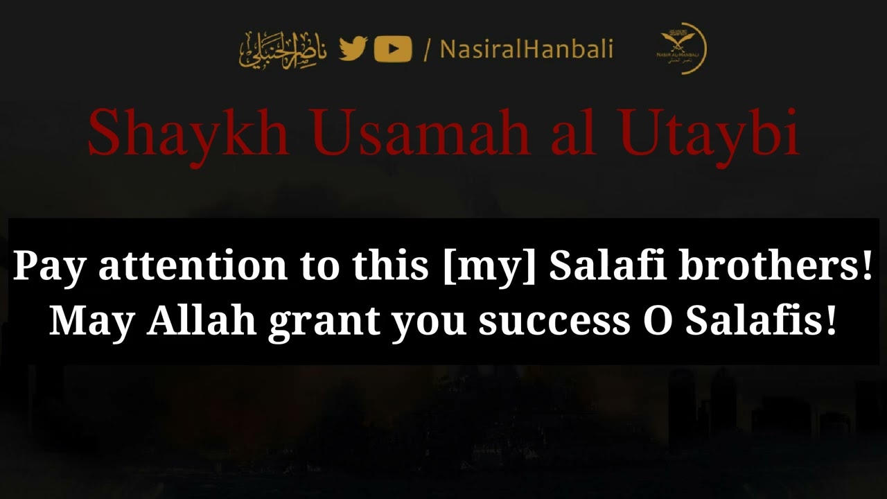 Tahir Wyatt Has Deviated From The Salafi Manhaj || Shaykh Usamah al-Utaybi